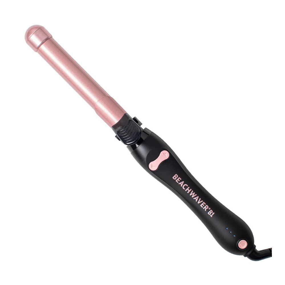 BEACHWAVER B1 - MIDNIGHT ROSE Rotating Curling Iron - 1" New